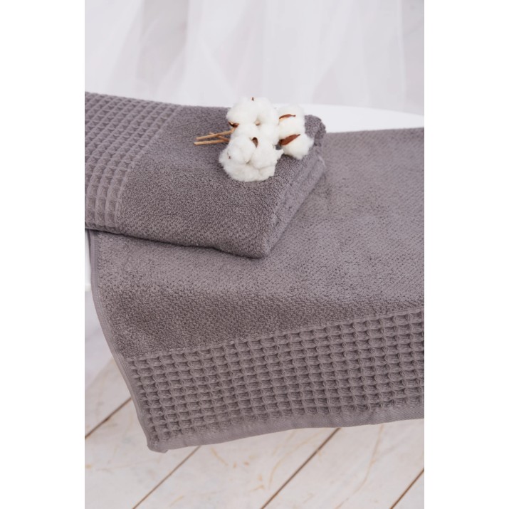 Полотенце Bumbacel Loft 50x90 Gray (5396_50x85_01121)