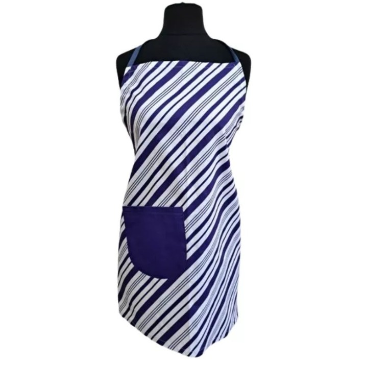 Фартук кухонный Bumbacel Blue Stripe (SORT_1166_65X70)