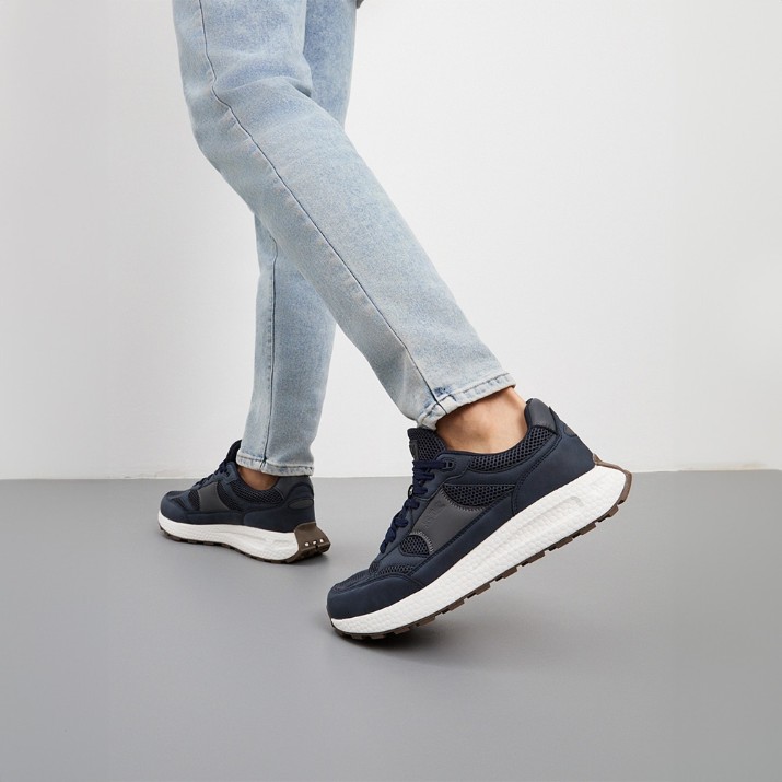 Adidași pentru bărbați Crosby 447013/03-03 Blue/Grey, s.45