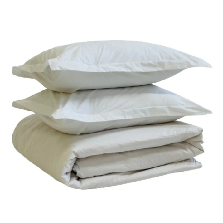 Lenjerie de pat Bumbacel Crystal White Double-Euro (LDP_1406_240x260)