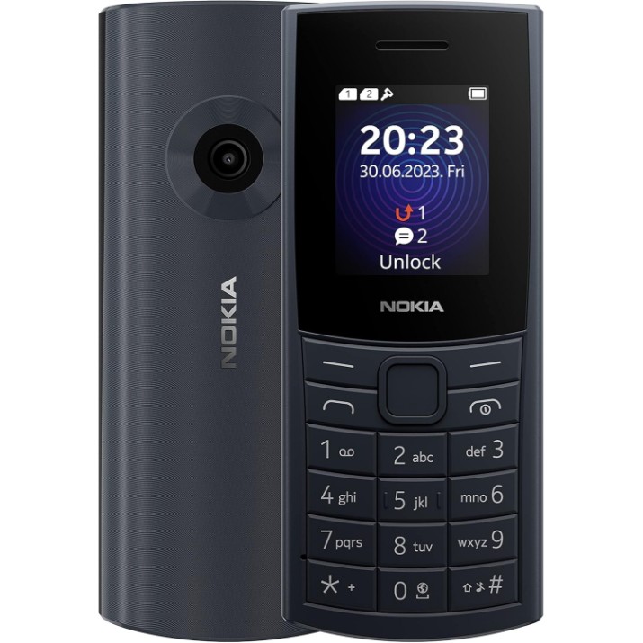 Мобильный телефон Nokia 110 2023 Dual Sim 4G Midnight Blue