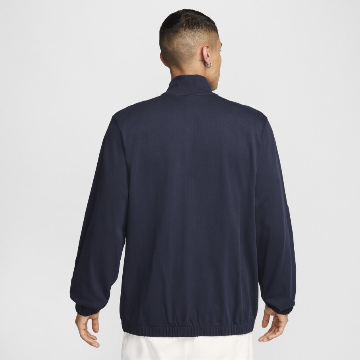 Hanorac pentru bărbați Nike M Nk Club Knit Jkt Obsidian/White, s.M