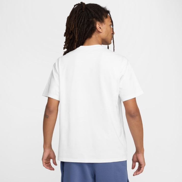 Tricou bărbătesc Nike LeBron Jordan M Nk Tee M90 Sp25 White, s.M