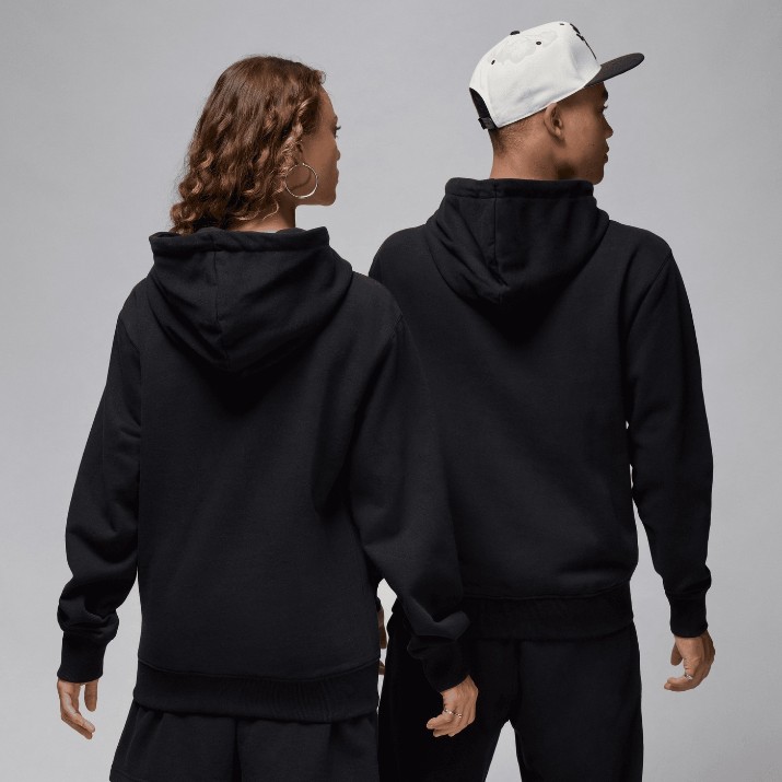 Hanorac pentru bărbați Nike M Jordan Flight Flc Po Black, s.XL