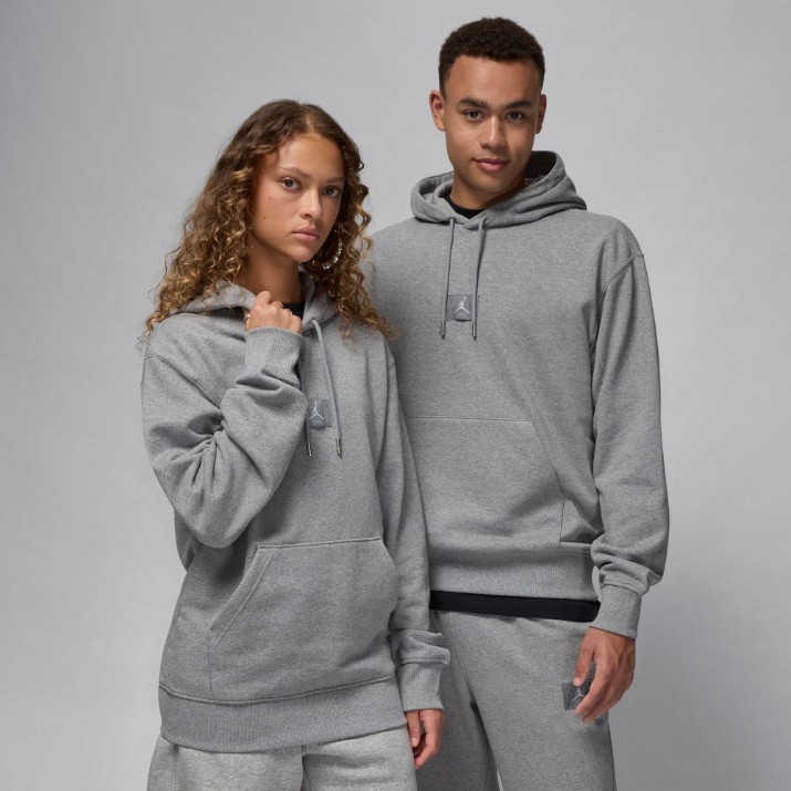Hanorac pentru bărbați Nike M Jordan Flight Flc Po Carbon Heather, s.L