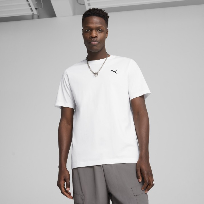 Мужская футболка Puma Wardrobe Essentials Puma White, s.S