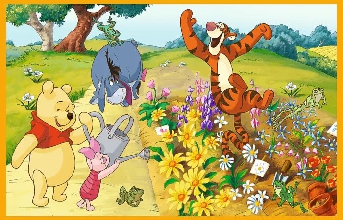 Puzzle Trefl 2x24 Disney Winnie the Pooh (34436)