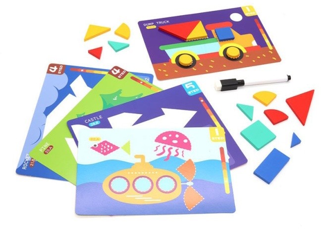 Пазл New World Geometric Creative Puzzle (1002)