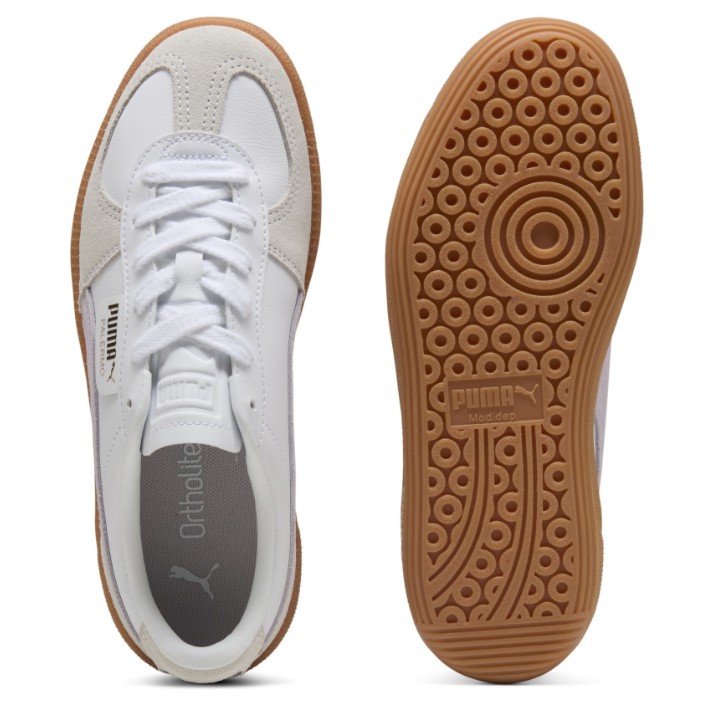 Ghete pentru dame Puma Palermo Leather Puma White/Lilac Frost, s.40.5