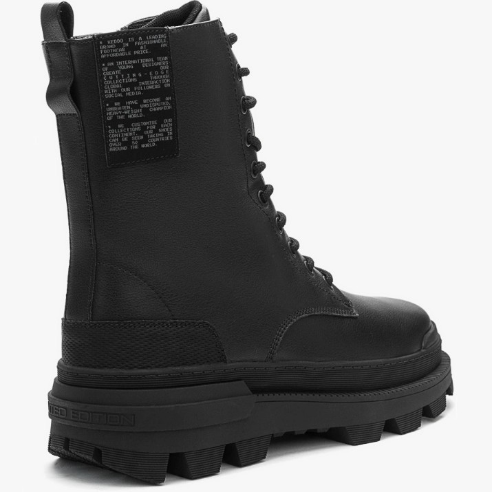 Bocanci pentru bărbați Keddo 848311/06-01E Black, s.42