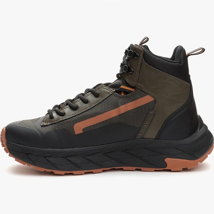 Bocanci pentru bărbați Keddo 848642/12-01 Khaki/Black, s.44