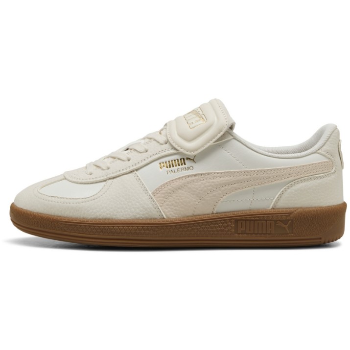 Ghete pentru bărbați Puma Palermo Premium Warm White/Alpine Snow, s.45