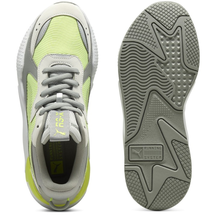 Кроссовки мужские Puma Rs-X Hi-Tech Feather Gray/Yellow Alert, s.42
