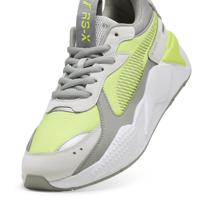 Кроссовки мужские Puma Rs-X Hi-Tech Feather Gray/Yellow Alert, s.44.5