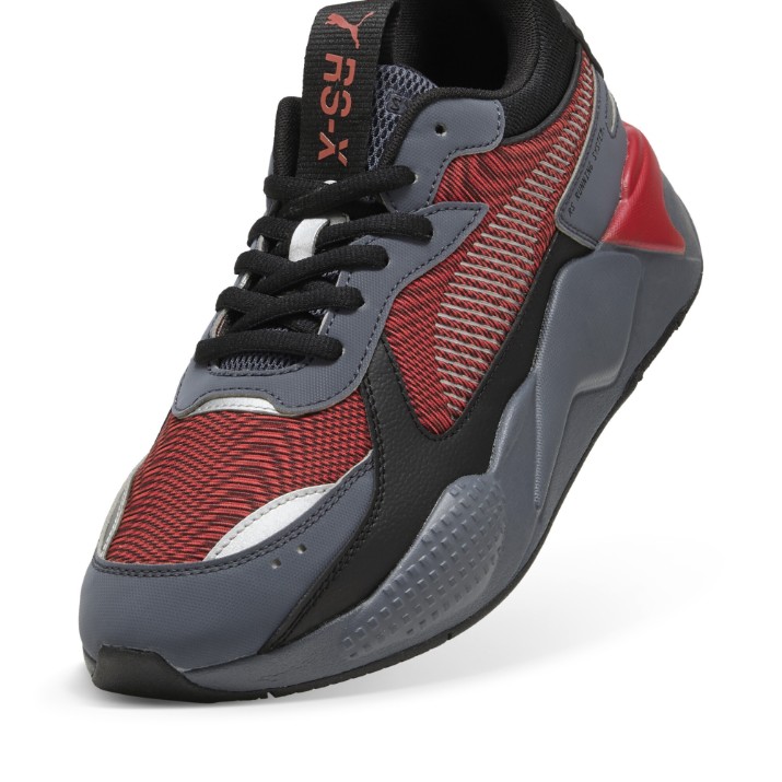 Кроссовки мужские Puma Rs-X Hi-Tech Galactic Gray/For All Time Red, s.40