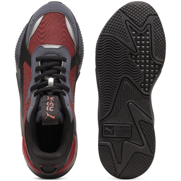 Кроссовки мужские Puma Rs-X Hi-Tech Galactic Gray/For All Time Red, s.40.5