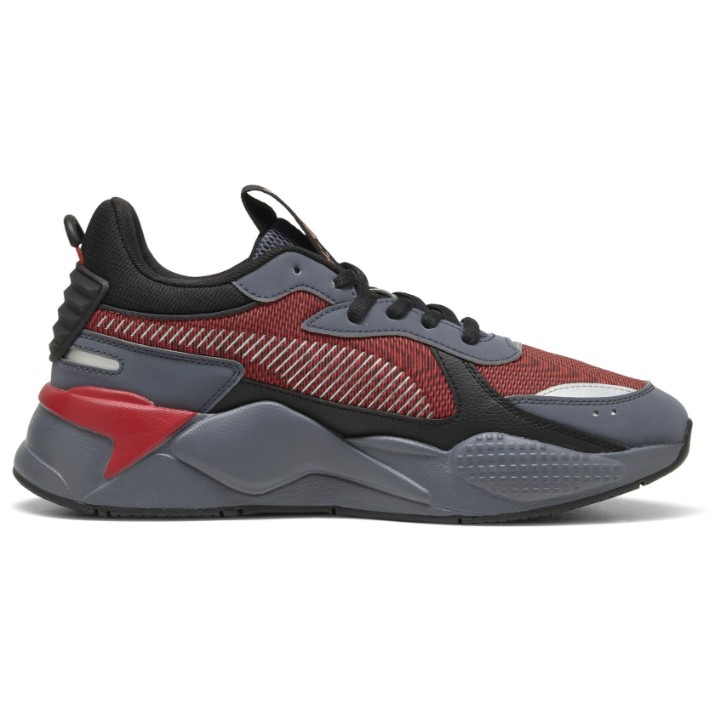 Кроссовки мужские Puma Rs-X Hi-Tech Galactic Gray/For All Time Red, s.44