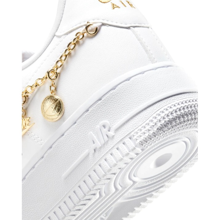 Ghete pentru dame Nike Wmns Air Force 1 07 Lx White/Metallic Gold/Flat Gold, s.40