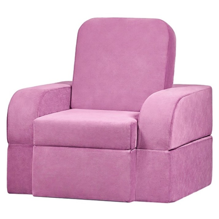 Бескаркасное раскладное кресло Edka Terra 3in1 100x200x30 M16 Lavender