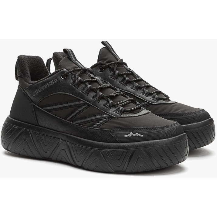 Adidași pentru bărbați Gruenberg 148087/07-01 Black, s.46