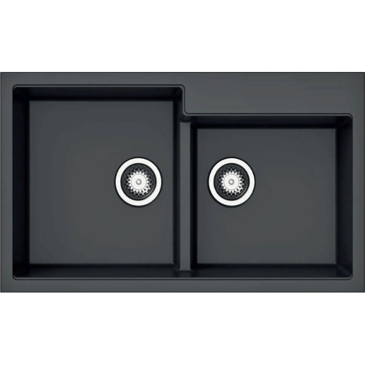 Кухонная мойка Fabiano Navio 86x50x20 Titanium
