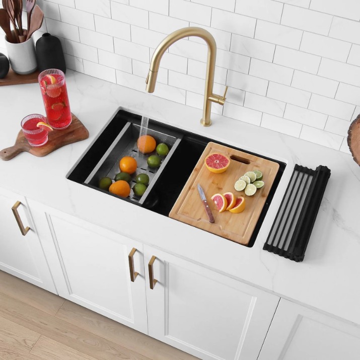 Кухонная мойка Fabiano Classic Center 68 Anthracite