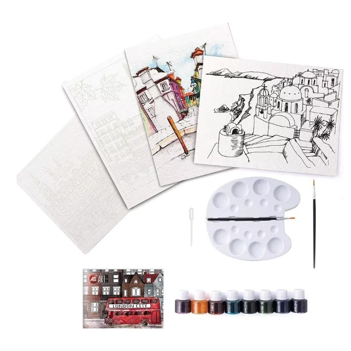 Set de desen pentru copii AS Cities (1038-21042)