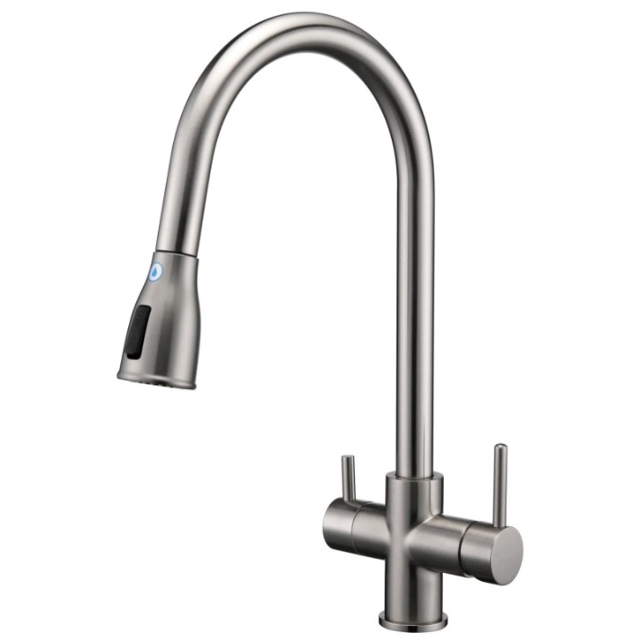 Смеситель для кухни Fabiano FKM 3122 Inox