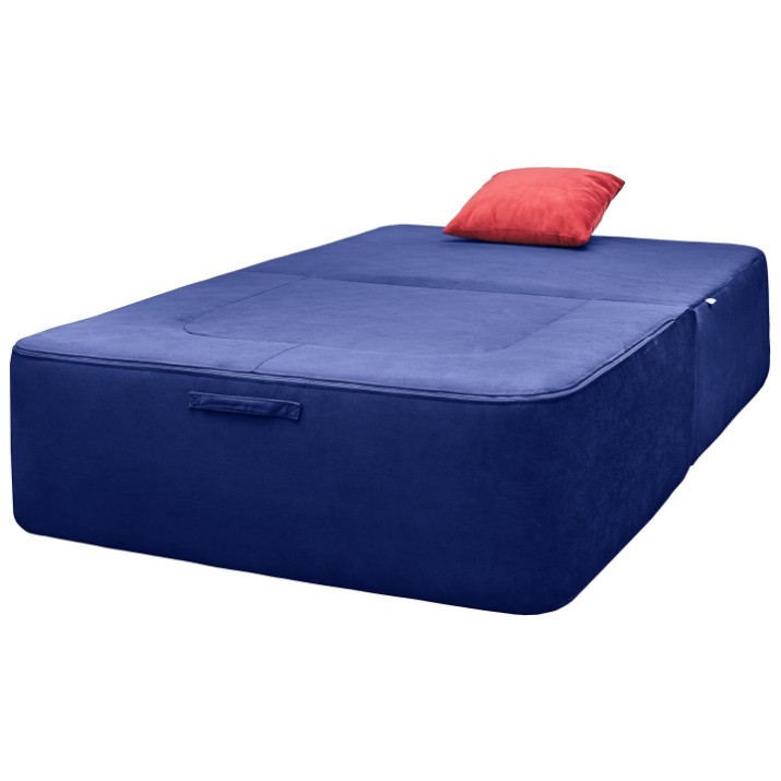 Fotoliu extensibil Edka Vega 120x200x40 M34 Dark Blue