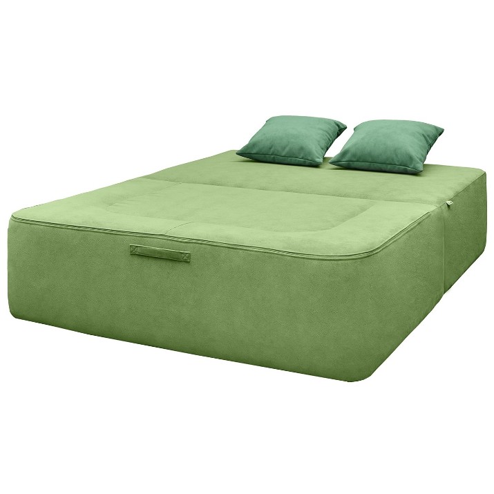 Canapea fără ramă Edka Vega 140x200x40 M27 Green