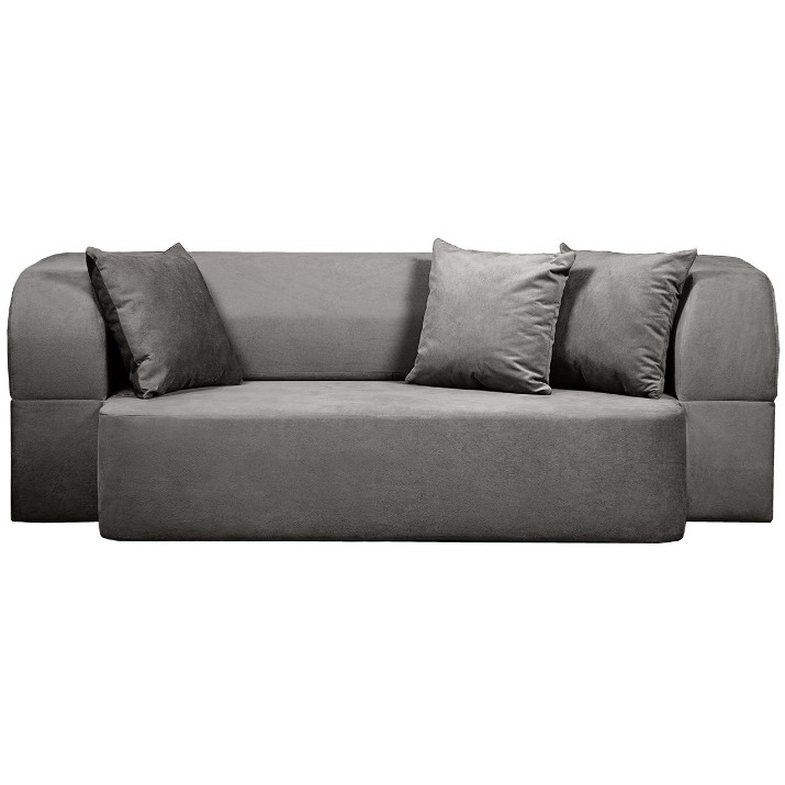 Бескаркасный диван Edka Meteor 180x160x40 M18 Dark Grey