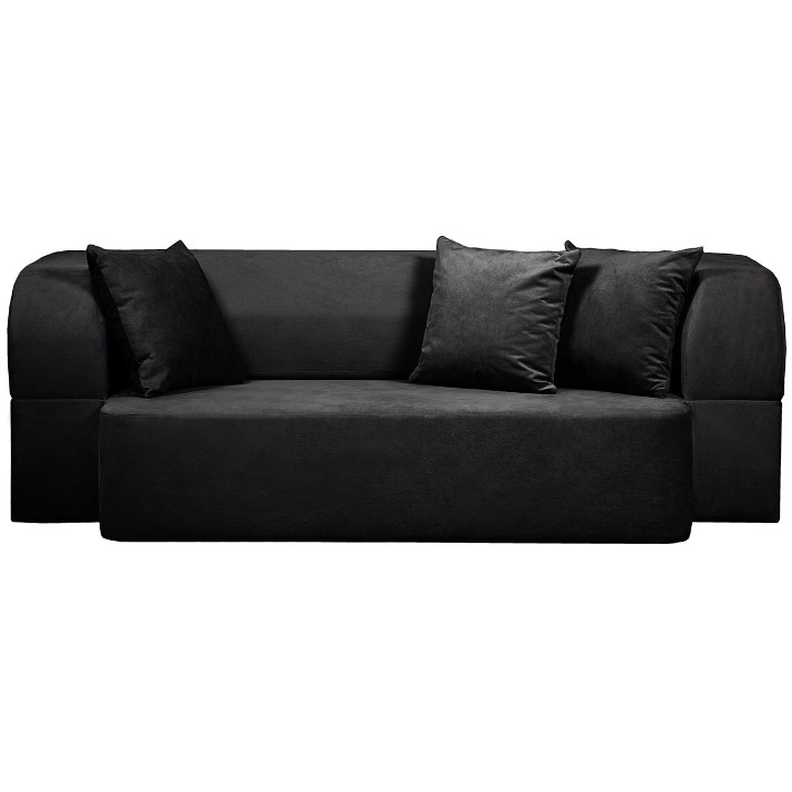 Canapea fără ramă Edka Meteor 180x160x40 M37 Black