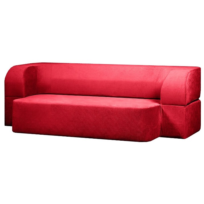 Canapea fără ramă Edka Meteor 200x140x32 M11 Red