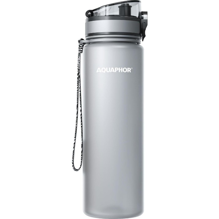 Бутылка для воды Aquaphor City Grey 0.8L