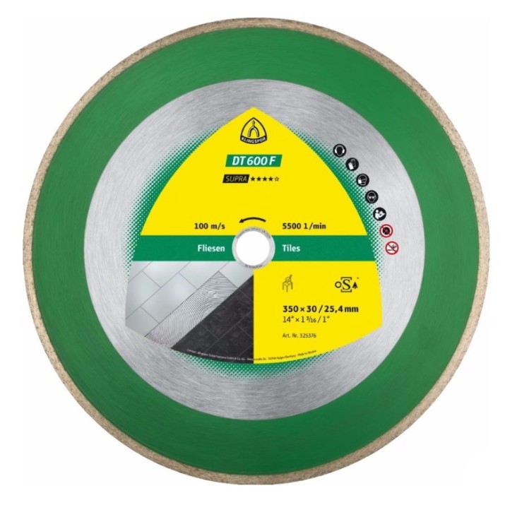 Disc de tăiere Klingspor DT600F (325376)