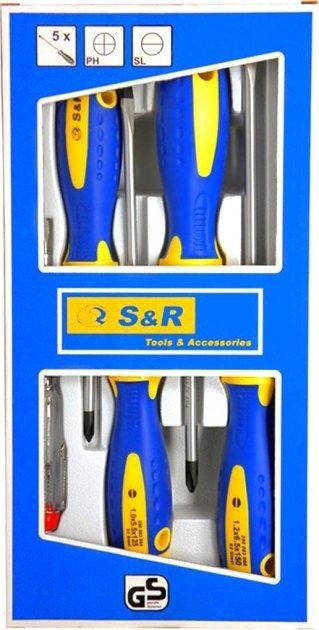 Набор отверток S&R 250681105