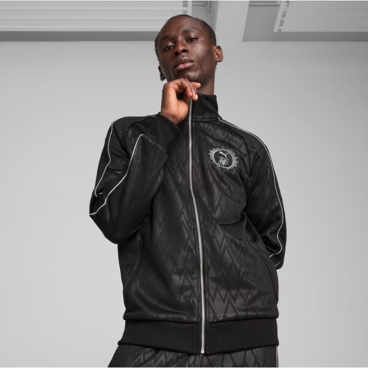 Jachetă pentru bărbați Puma X Harry Potter T7 Track Jacket Terry Puma Black, s.M
