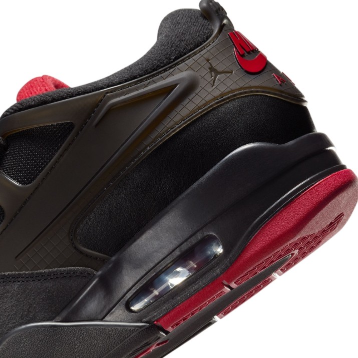 Кроссовки мужские Nike Air Jordan 4 Rm Black/Anthracite/Varsity Red, s.47