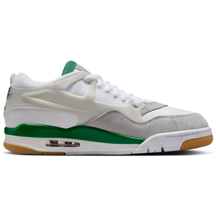 Кроссовки мужские Nike Air Jordan 4 Rm White/Pine Green/Neutral Grey/Wolf Grey/Varsity Red/Gum Dark Brown, s.45