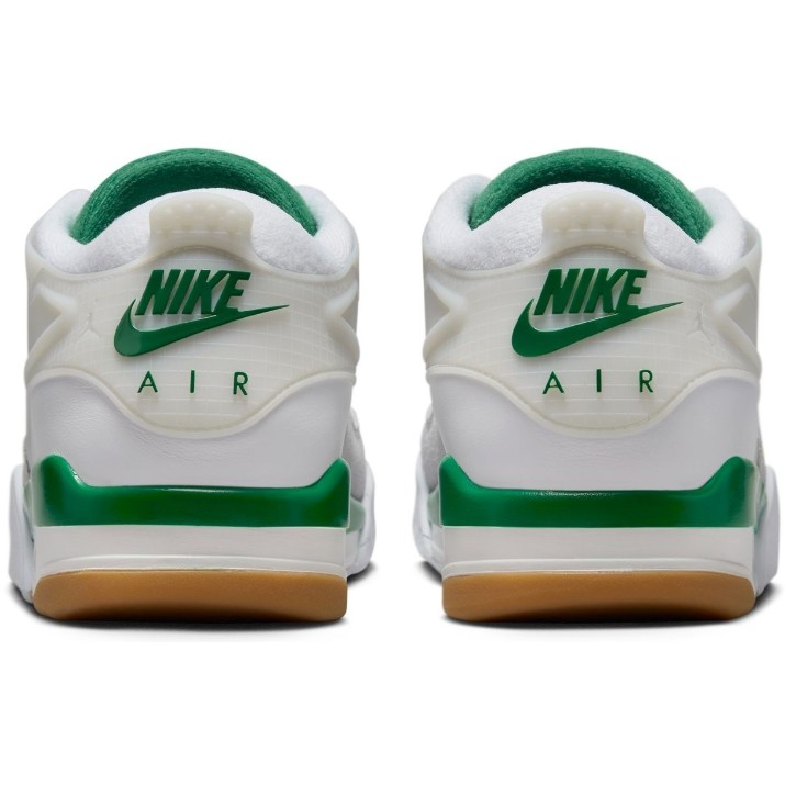 Adidași pentru bărbați Nike Air Jordan 4 Rm White/Pine Green/Neutral Grey/Wolf Grey/Varsity Red/Gum Dark Brown, s.47