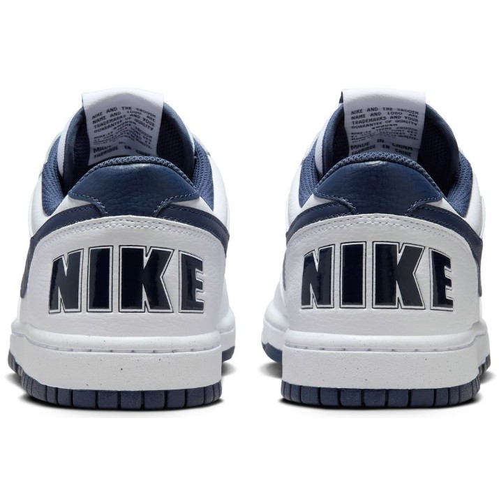 Ghete pentru bărbați Nike Big Low White/Midnight Navy, s.40