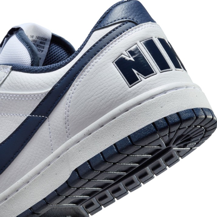 Ghete pentru bărbați Nike Big Low White/Midnight Navy, s.47