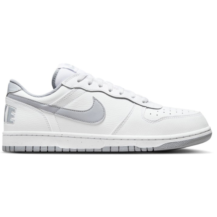 Ghete pentru bărbați Nike Big Low White/Wolf Grey, s.46