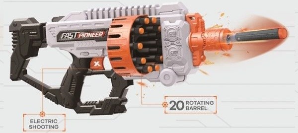 Игрушечное оружие ChiToys Fast Pioneer 36 Bullet (BIG503)