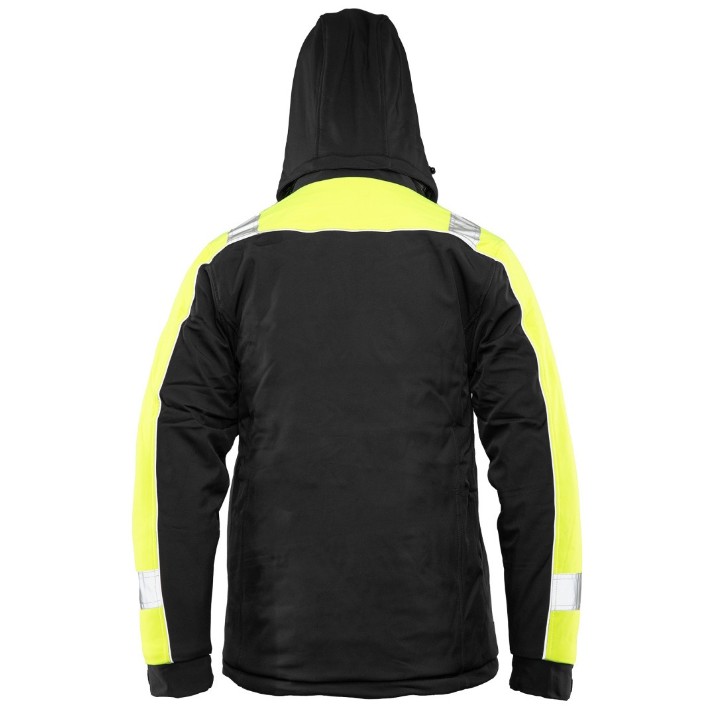 Мужская куртка Seven Kings Rival Softshell Black/Yellow s.M
