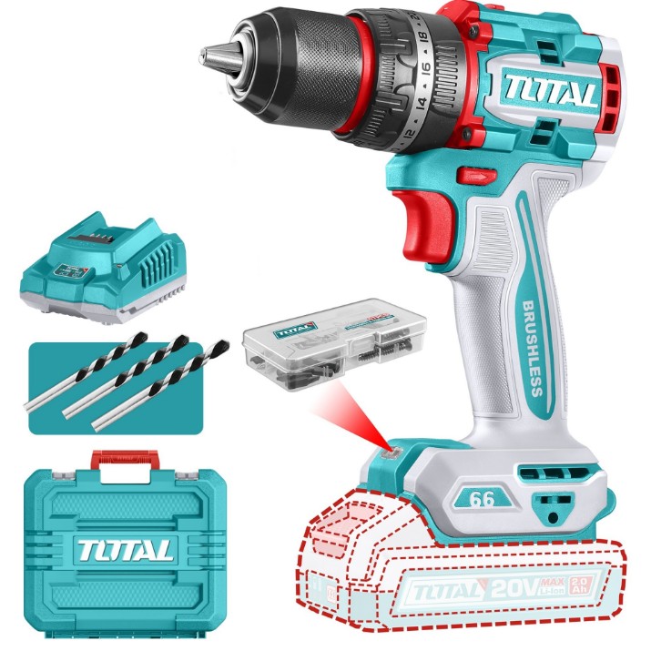 Mașină de înșurubat Total Tools TIDLI20668