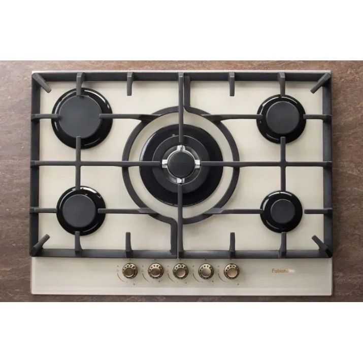 Газовая панель Fabiano FHG 1055 VGHT Cream