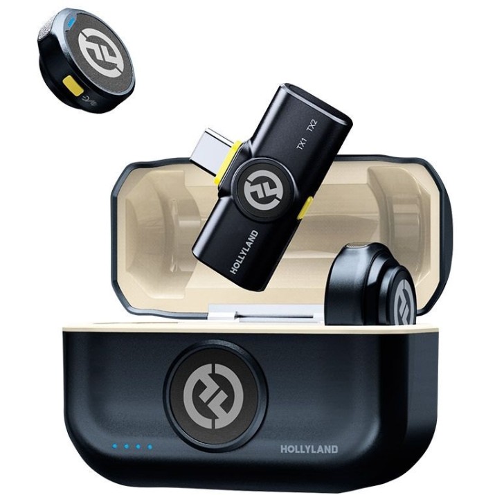 Микрофон Hollyland Lark M2 USB-C Duo Shine Charcoal