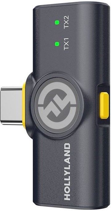 Микрофон Hollyland Lark M2 USB-C Duo Shine Charcoal