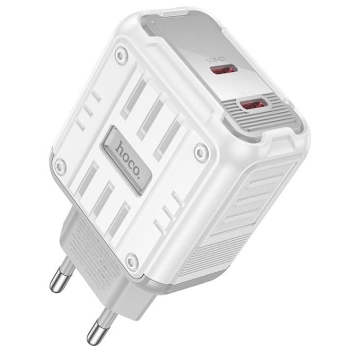 Зарядное устройство Hoco C137A Rock White